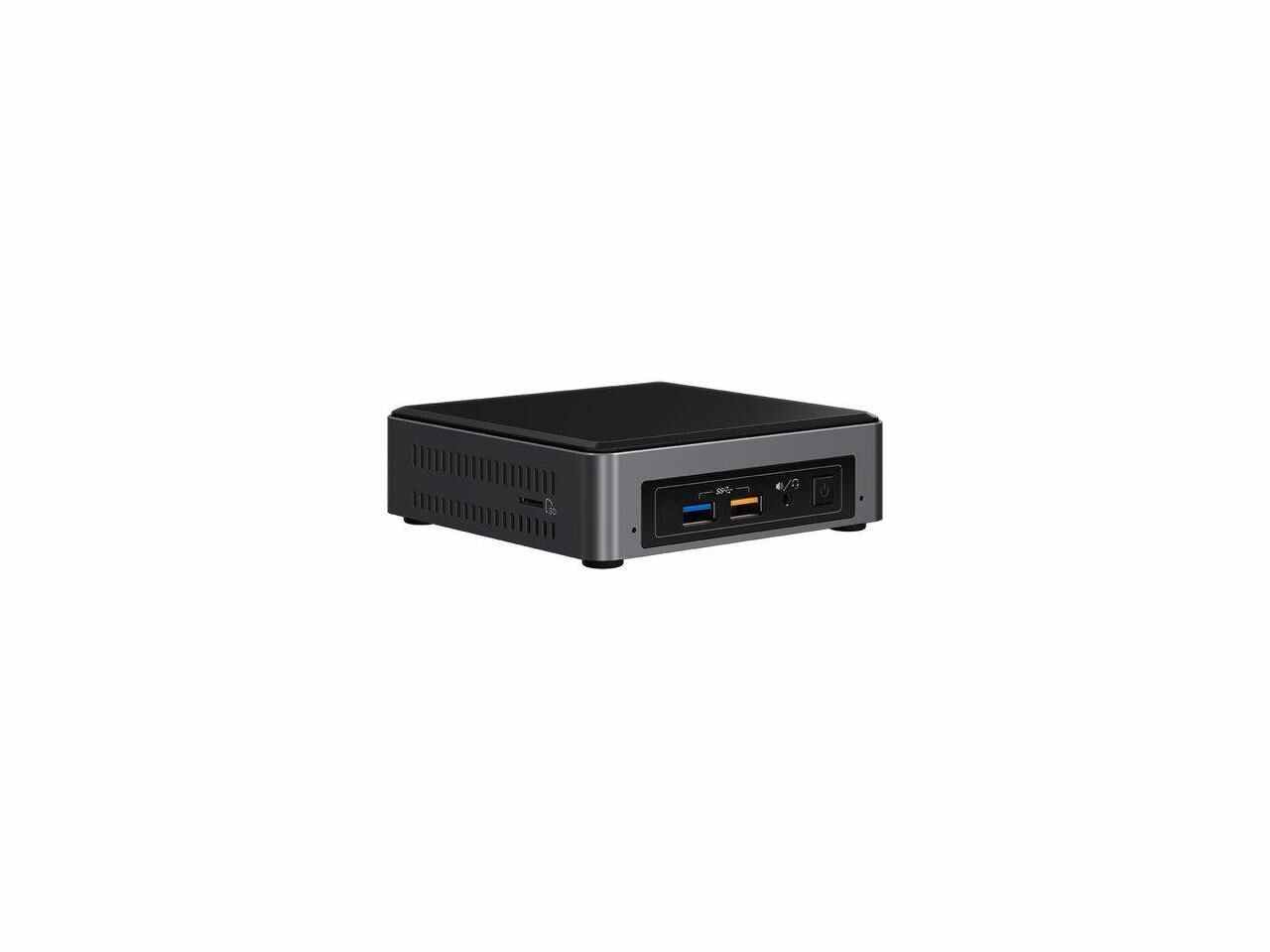 Intel NUC NUC7i5BNK Mini PC/HTPC, Intel Core i5-7260U Upto 3.4GHz, 16GB DDR4, 256GB SSD, Windows 10 Pro, Wifi, Bluetooth, 4k Support, Dual Monitor Capable, Thunderbolt 3